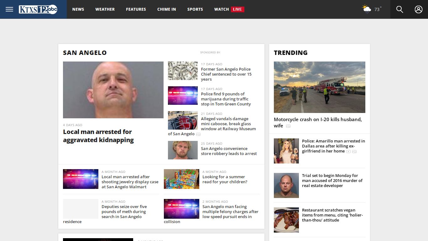 Abilene San Angelo | News, Weather, Sports, Breaking News | KTXS